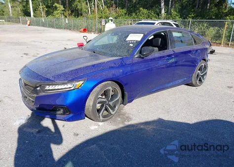 2022 Honda Accord Sport из США, поврежденный, VIN 1HGCV1F31NA079994